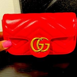 Yes very clean Gucci marmont bag mini small only worn 5 times